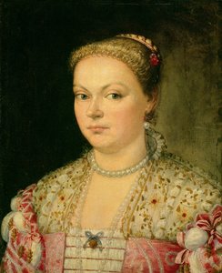 Mulher veneziana de Paolo Veronese