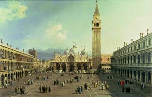 Piazza San Marco, Veneza, c.1730-35 de Giovanni Antonio Canal