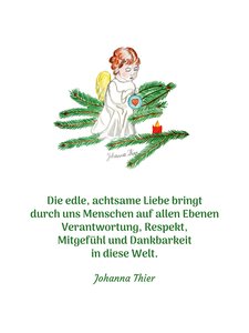 O anjo que traz a luz de Johanna Thier