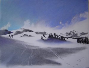 Savoie fevereiro 30x40 de Simon Fletcher