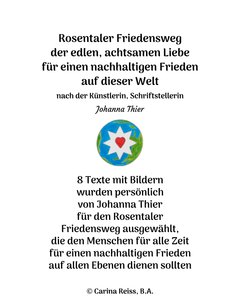 Trilho da Paz de Rosental de Johanna Thier