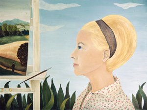 Autorretrato de Regine Dapra
