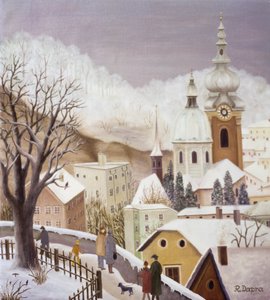 Festungsgasse no inverno