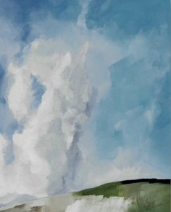 Entre o céu e as nuvens