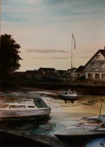 Karlskrona - Noite de Verão de Jörg-Peter Rabe