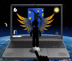 ÍCARO (III) (da série WINDOWS) de Alexander Eibach