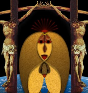 Ecce Homo (I) (o animal histórico e o ser humano histórico) de Alexander Eibach