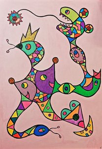 Criatura tola domesticada de Steffi_Seiler_Art