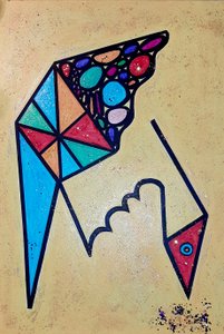 Pássaro que bica de Steffi_Seiler_Art