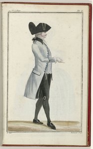 Cabinet des Modes ou Les Modes Nouvelles, 1 de Setembro de 1786, pl. II
