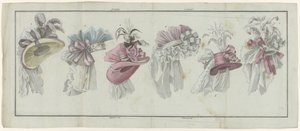 Magasin des Modes Nouvelles Françaises et Anglaises, 20 de Julho de 1787, 25º folheto, 2º ano, Página única