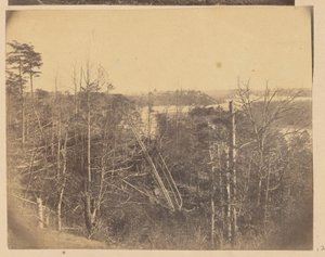 [Paisagem com árvores e água].