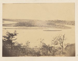 Vista do rio Appomattox, a partir de Point of Rocks