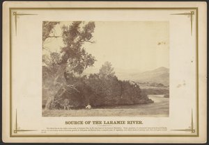 Nascente do rio Laramie. [Wyoming].