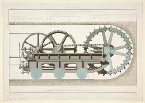 Estudo da Máquina de Túneis ( de A. Cheneveau