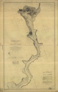 Rio Potomac (em quatro folhas): Folha nº 4, de Indian Head a Georgetown de A. D. United States Coast Survey; Bache