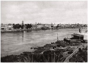 Bagdá moderna, a cidade dos califas, Iraque 1925 de A. Kerim