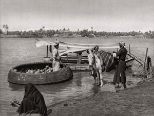 Transporte no Iraque, 1925 de A. Kerim