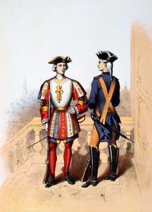 Guarda real do rei e cavaleiro, século 1887