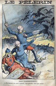 O caso Dreyfus. Demasiado precipitado: os clérigos e o exército defendem a França por abutres judeus e juízes prevaricadores.