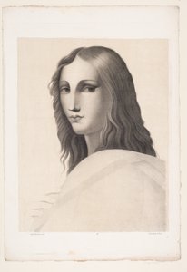 Figura jovem da "Escola em Atenas" de Rafael de A. Lilienberg