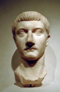 Cabeça do imperador romano Tibério