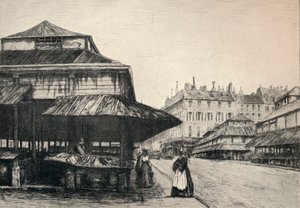 Marché St Honore, 1915 de A. P. Martial