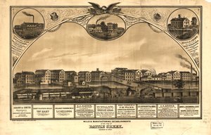 Moinhos e estabelecimentos de fabrico da cidade de Battle Creek, Calhoun Co., Mich. LOC 73693421 de A. Ruger
