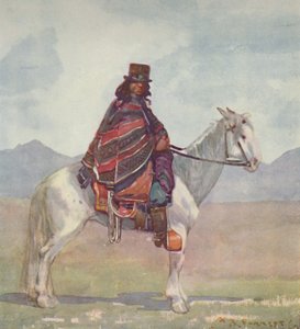 Um índio araucano, 1916
