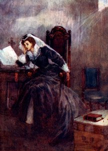 Por dezenove anos, essa pobre rainha foi mantida na prisão, século 16, 1905. de A. S. Forrest