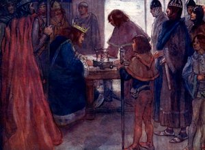 A Grande Carta foi selada com o selo Kings, 1215, 1905.