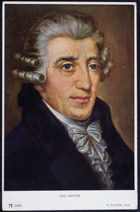 Retrato de Franz Joseph Haydn (1732-1809), 1905 de A. Schindler