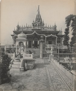 Pareshnath, Templo Jain, Calcutá, c. década de 1890. de A. W. A. Plâté Studio