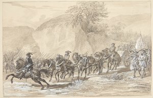 Paisagem através da qual um exército marcha de A. Wolf