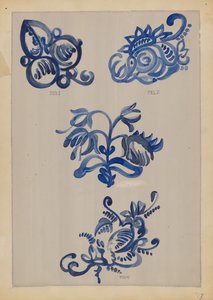 Decoração para grés de A. Zimet