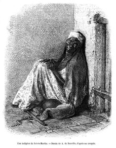 Uma mulher de Santa Marta, Colômbia, século XIX