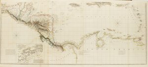 Carta das Índias Ocidentais e dos domínios espanhóis na América do Norte