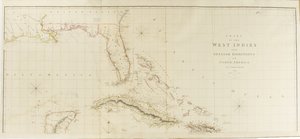 Carta das Índias Ocidentais e dos domínios espanhóis na América do Norte
