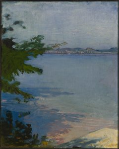 Dublin Pond, New Hampshire de Abbott Handerson Thayer