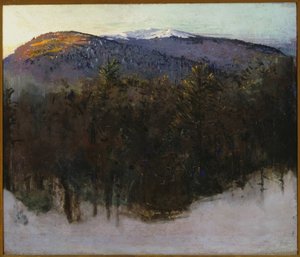 Monadnock, nascer do sol de inverno de Abbott Handerson Thayer