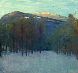 Monte Monadnock, provavelmente 19111914. de Abbott Handerson Thayer