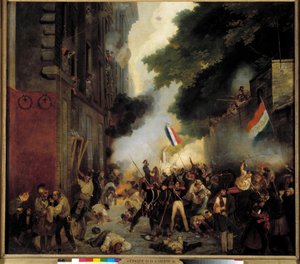 Episódio da Revolução de 1830, Dia de Julho: Ataque do quartel na Rua Babylon em 29 de Julho de Abel Lordon