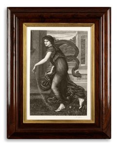 Primavera (gravura impressa em pergaminho) de Abel Mignon