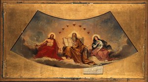 Francês: Le Père éternel, le Christ et la Vierge