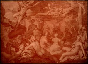 Banquete dos Deuses de Abraham Bloemaert