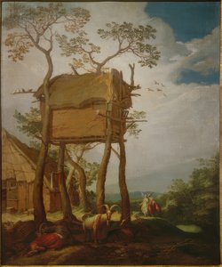 Paisagem com Tobias e o Anjo de Abraham Bloemaert