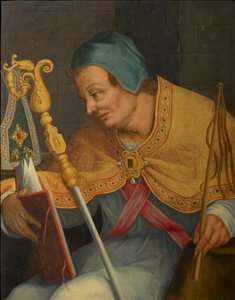 Santo: Ambrósio, Arcebispo de Milão. de Abraham Bloemaert