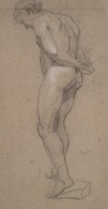 Homem Nú em pé de Abraham Bloemaert
