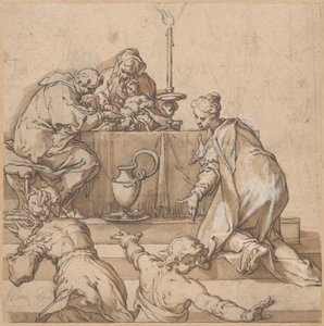 A circuncisão de Abraham Bloemaert