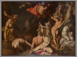 O Dilúvio de Abraham Bloemaert